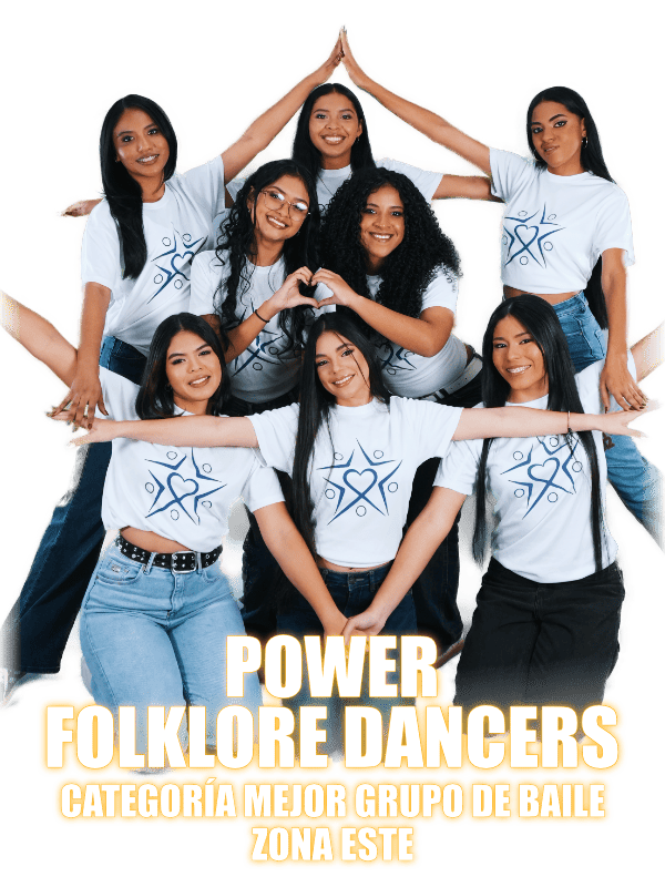 Finalistas Mejor Grupo de Baile Zona Este - Power Folklore Dancers