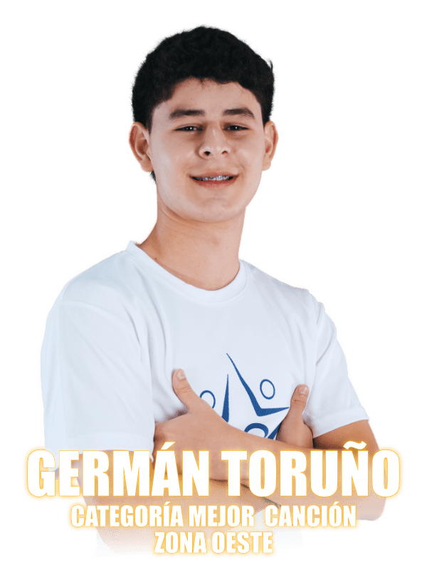 Finalista Mejor Canci&oacute;n Zona Oeste - Germ&aacute;n Toru&ntilde;o