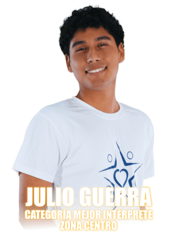 Finalista Mejor Int&eacute;rprete Zona Centro - Julio Guerra