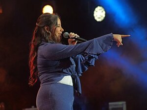 Samantha Samudio - Finalista Mejor Canci&oacute;n - Gran Final TalenPro 2025